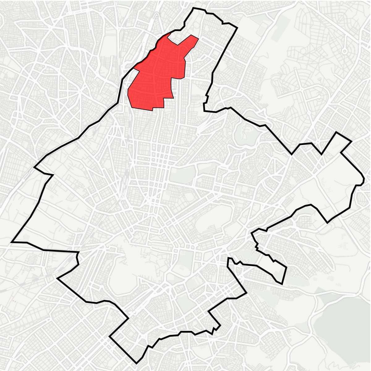 地图patisia雅典