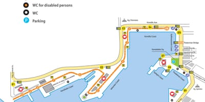 雅典港口地图