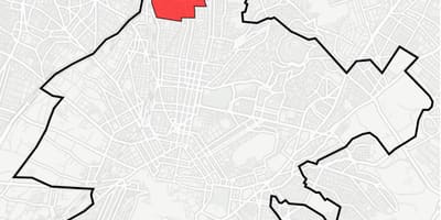 地图patisia雅典
