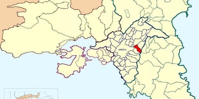 地图vyronas雅典