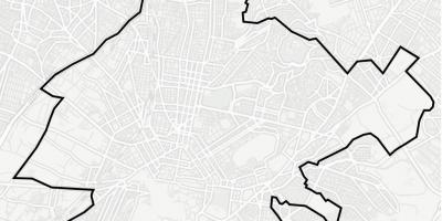 地图的免费无线网络连接雅典
